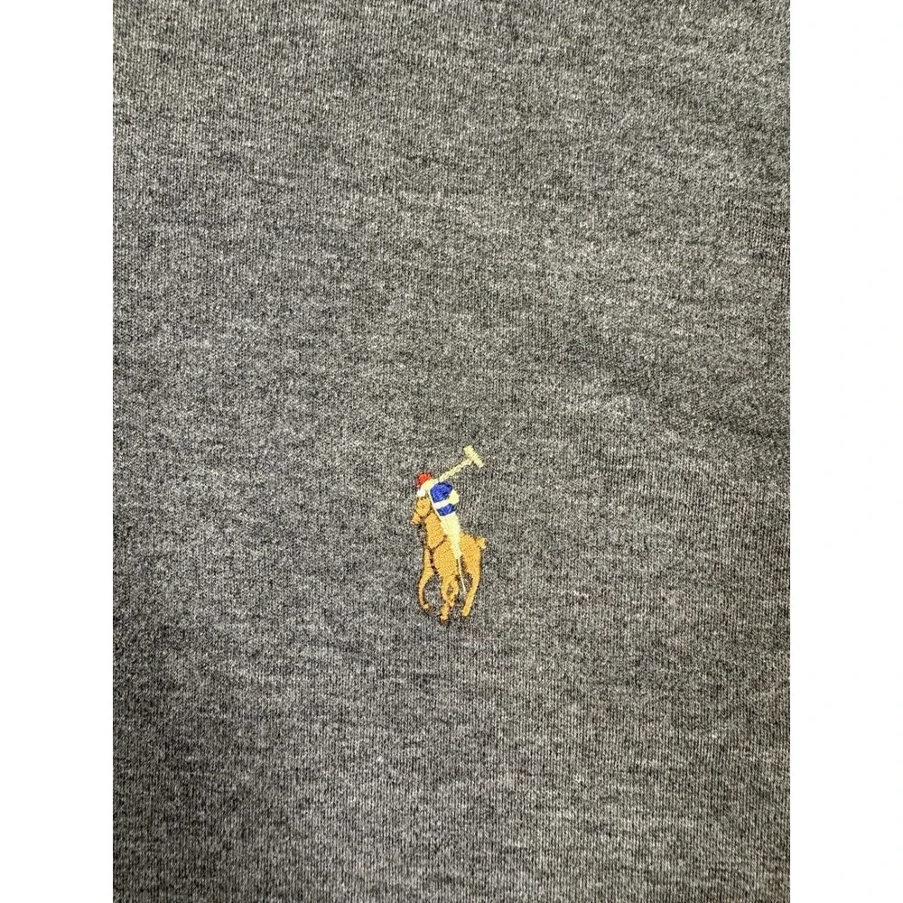 Polo Ralph Lauren Men's Grey Custom Slim Fit Short Sleeve Polo Shirt Size XXL
